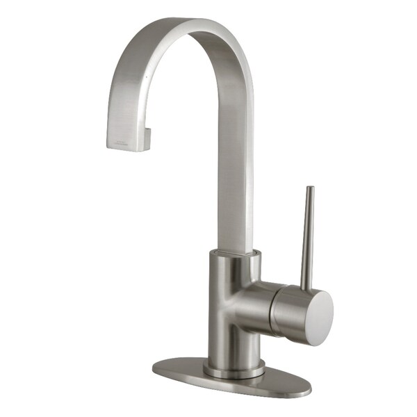 Fauceture LS8218NYL New York Single-Handle Bathroom Faucet Drain, Brushed Nickel LS8218NYL - main